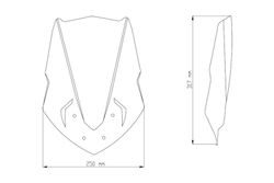 Cupula Sports yamaha MT-125 14>19
