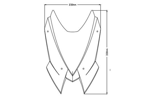 kawasaki Z900 20>23 C?pula Sport