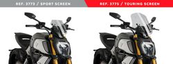 C?pula Sport Screen DUCATI DIAVEL 1260/S 19>22