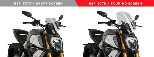 C?pula Sport Screen DUCATI DIAVEL 1260/S 19>22
