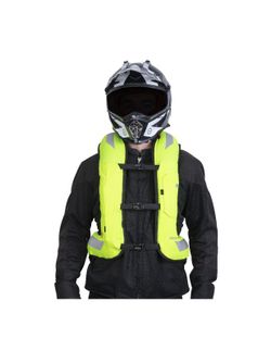 Chaleco airbag touring pro flúor homologado