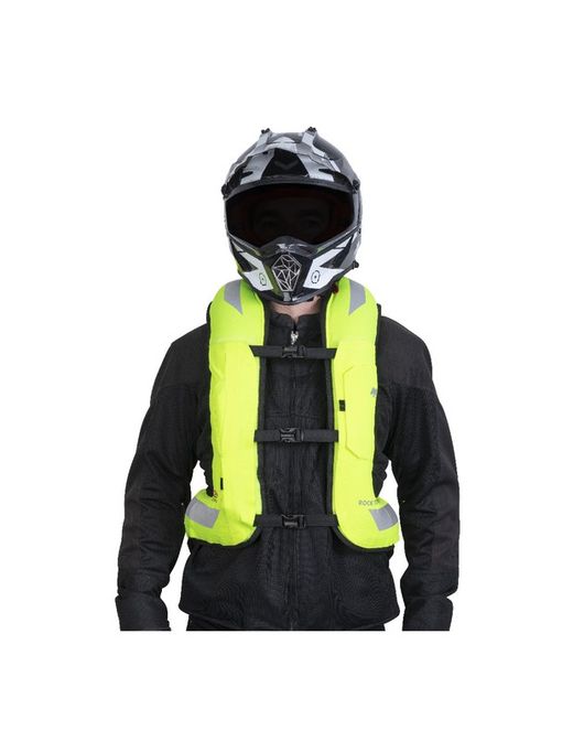 Chaleco airbag touring pro flúor homologado