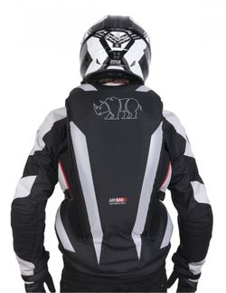 Chaleco airbag touring pro negro homologado