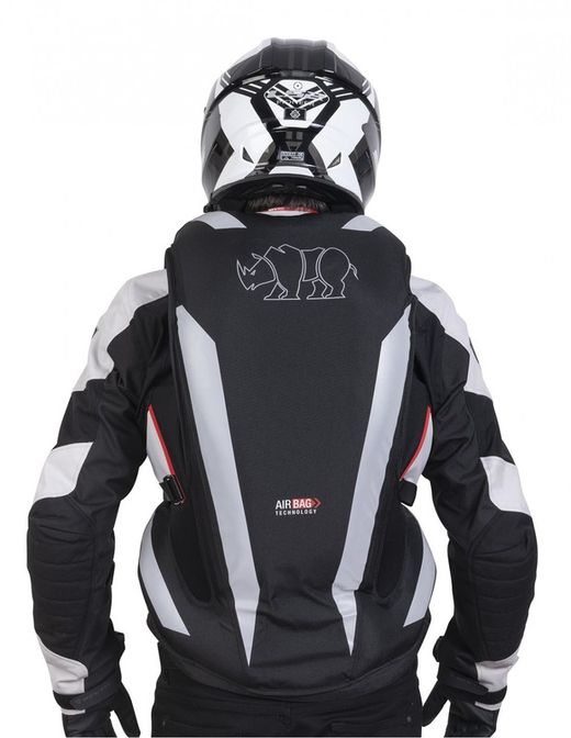 Chaleco airbag touring pro negro homologado