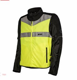 Chaleco alta visibilidad talla 2xl-3xl para llevar encima de la chaqueta.