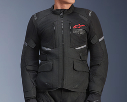 Chaqueta Alpinestars Andes V4 Air Drystar | Negro | Protecciones Nivel 1 | Impermeable | Forro Drystar® Desmontable