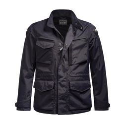 Chaqueta de Moto Blauer Ethan | Tejido Impermeable | Protecciones CE Nivel 2 | All-Season | Azul