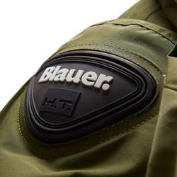 Chaqueta de Moto Blauer Ethan | Tejido Impermeable | Protecciones CE Nivel 2 | All-Season | Verde