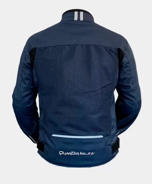 Chaqueta de hombre perforada Quartemile Tracer  Man Azul