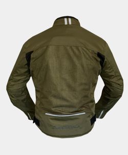 Chaqueta de hombre perforada Quartemile Tracer  Man Verde