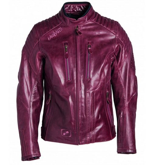 Chaqueta garibaldi bullrider vintage lady oxblood