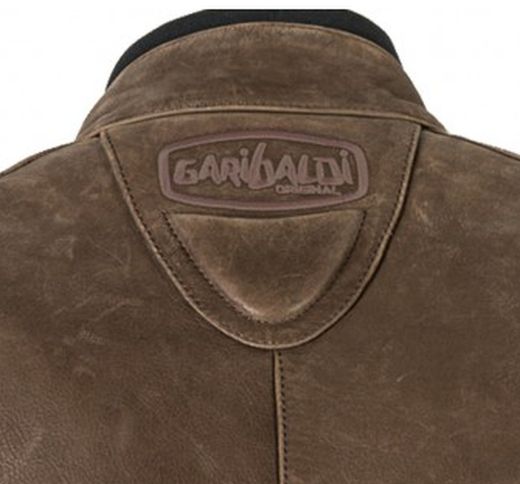 Jaqueta garibaldi bullrider vintage marró