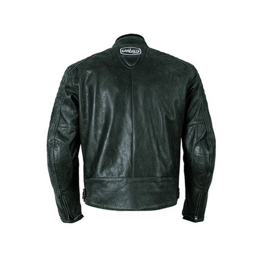 Chaqueta garibaldi bullrider vintage negra