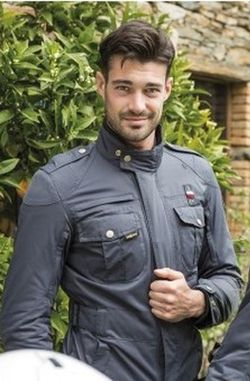Chaqueta garibaldi fox-t hombre gris