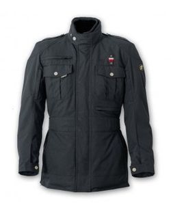 Chaqueta garibaldi fox-t hombre negra