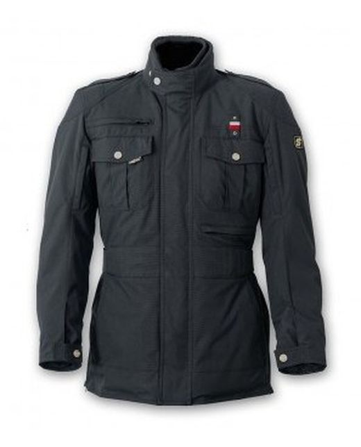 Chaqueta garibaldi fox-t hombre negra
