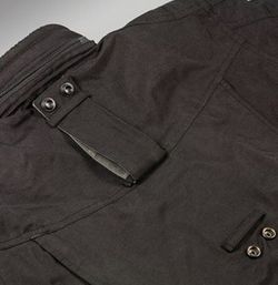 Chaqueta garibaldi fox-t hombre negra