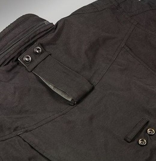 Chaqueta garibaldi fox-t hombre negra