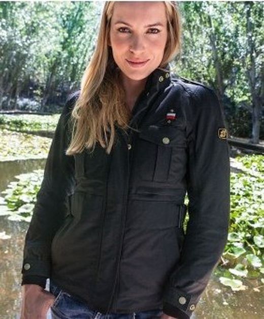 Jaqueta garibaldi fox-t lady negra