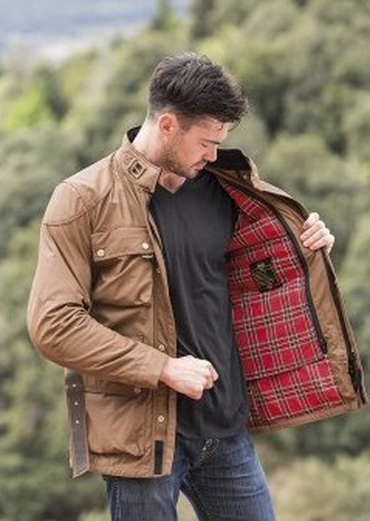 Chaqueta garibaldi heritage 1972 hombre marrón