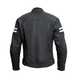 Chaqueta garibaldi moka racer vintage hombre