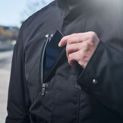 Chaqueta Levior KIREI CITY WP negra