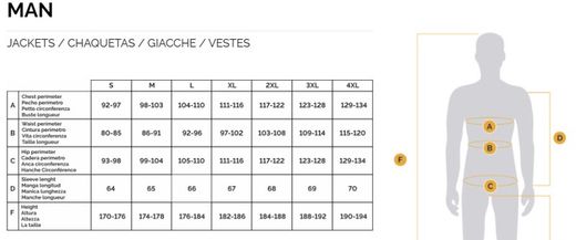 Chaqueta Moore AIR MR