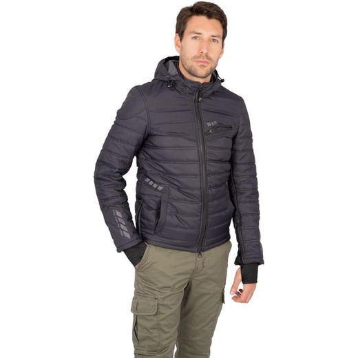 Chaqueta de Moto By City Everest Blue | Uso Urbano | Impermeable HIPORA® | Térmica Nivel 4 | Protecciones Flexishock Nivel 2