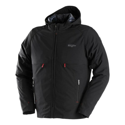Chaqueta Moto Furygan Addax | Softshell Impermeable | Protecciones D3O® | Forro Térmico Desmontable