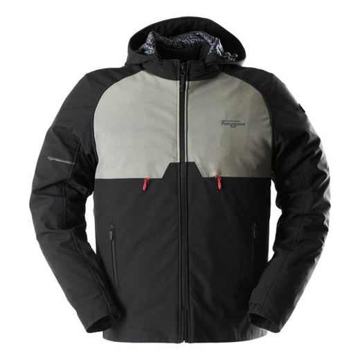 Chaqueta Moto Furygan Addax | Softshell Impermeable | Protecciones D3O® | Forro Térmico Desmontable