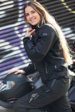 Chaqueta Moto Garibaldi Fly-R Lady Textil Impermeable