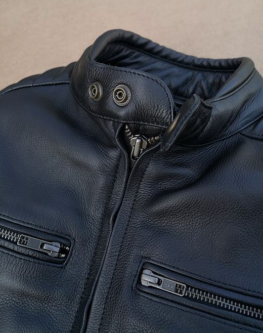 Chaqueta Piel Moore LEGEND Marrón