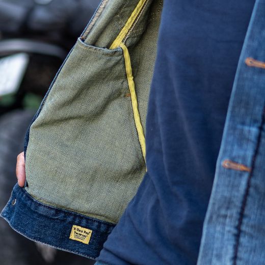 Chaqueta vaquera de moto PMJ West Unisex