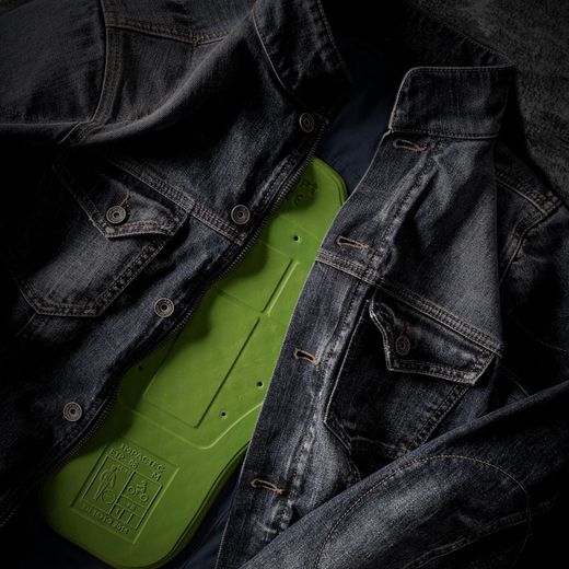 Chaqueta vaquera de moto PMJ West Unisex