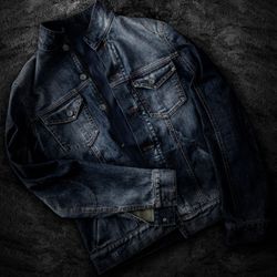 Chaqueta vaquera de moto PMJ West Unisex