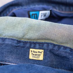 Chaqueta vaquera de moto PMJ West Unisex