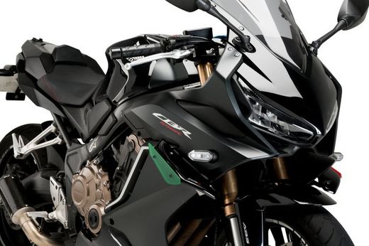 CONJUNTO DE ALERONES PARA HONDA CBR650R 21'- C/NEG