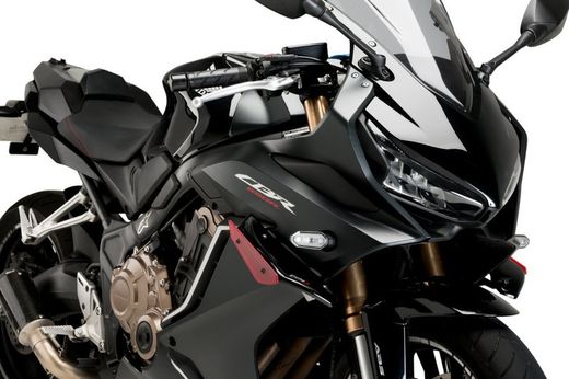 CONJUNTO DE ALERONES PARA HONDA CBR650R 21'- C/NEG