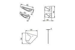 Yamaha MT-07 21> Conjunto alerones