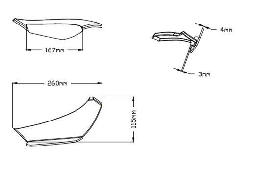 Yamaha YZF-R1/M 20> Conjunto de alerones