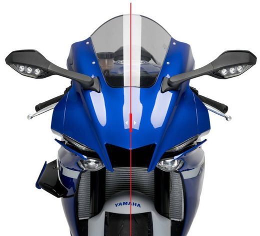 Yamaha YZF-R1/M 20> Conjunto de alerones
