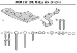 Cubrecarter honda CRF1000L Africa Twin (18 > 19)