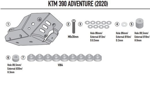 Cubrecarter Ktm 390 Adventure (20 > 23)