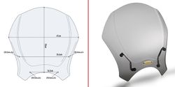 Cúpula ahumada completa Givi ROYAL ENFIELD Interceptor 650 (19 > 21) Givi 140S