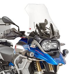 Cúpula completa Givi  BMW R 1250 GS (19 > 21) Transparente 15 cm más alto