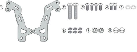Cúpula Race cafe completa Givi ROYAL ENFIELD Interceptor 650 (19 > 21)