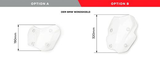 CUPULA TOURING BMW F850GS/F750GS ADVENTURE 18>23 "A"