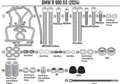Defensas de motor BMW F 900 GS 24>
