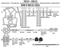 Defensas de motor BMW F 900 GS 24> Givi