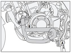 Defensas de motor Honda Nx 500 2024>